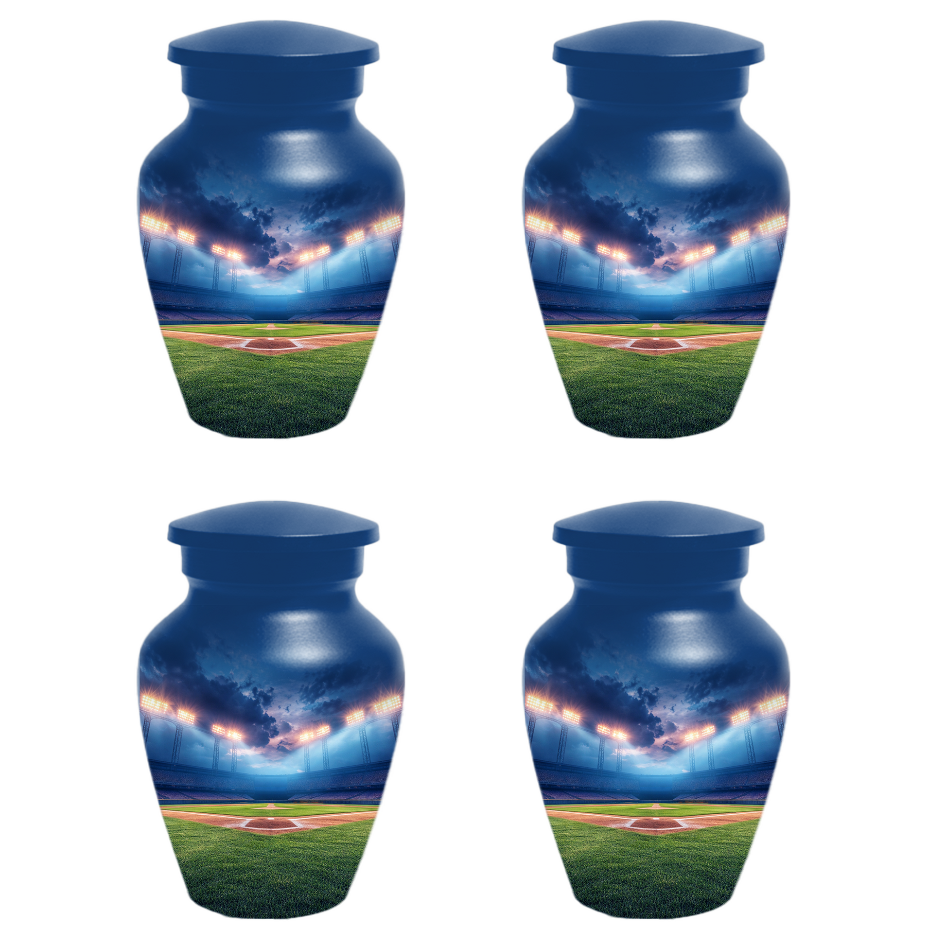 Baseball Urn for Ashes, Custom Baseball Memorial Urn, Stadium Cremation Urn