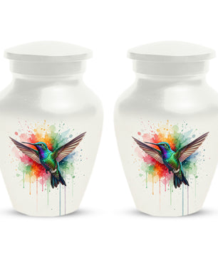 Humming Bird Urn for Human Ashes | Hummingbird Adult Cremation Urn – Beautiful Memorial Urn for Adults