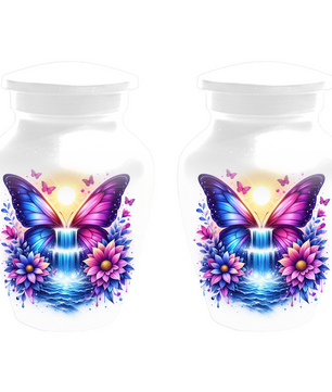 Butterfly Urn for Ashes | Custom Butterfly Cremation Urn for Human Ashes