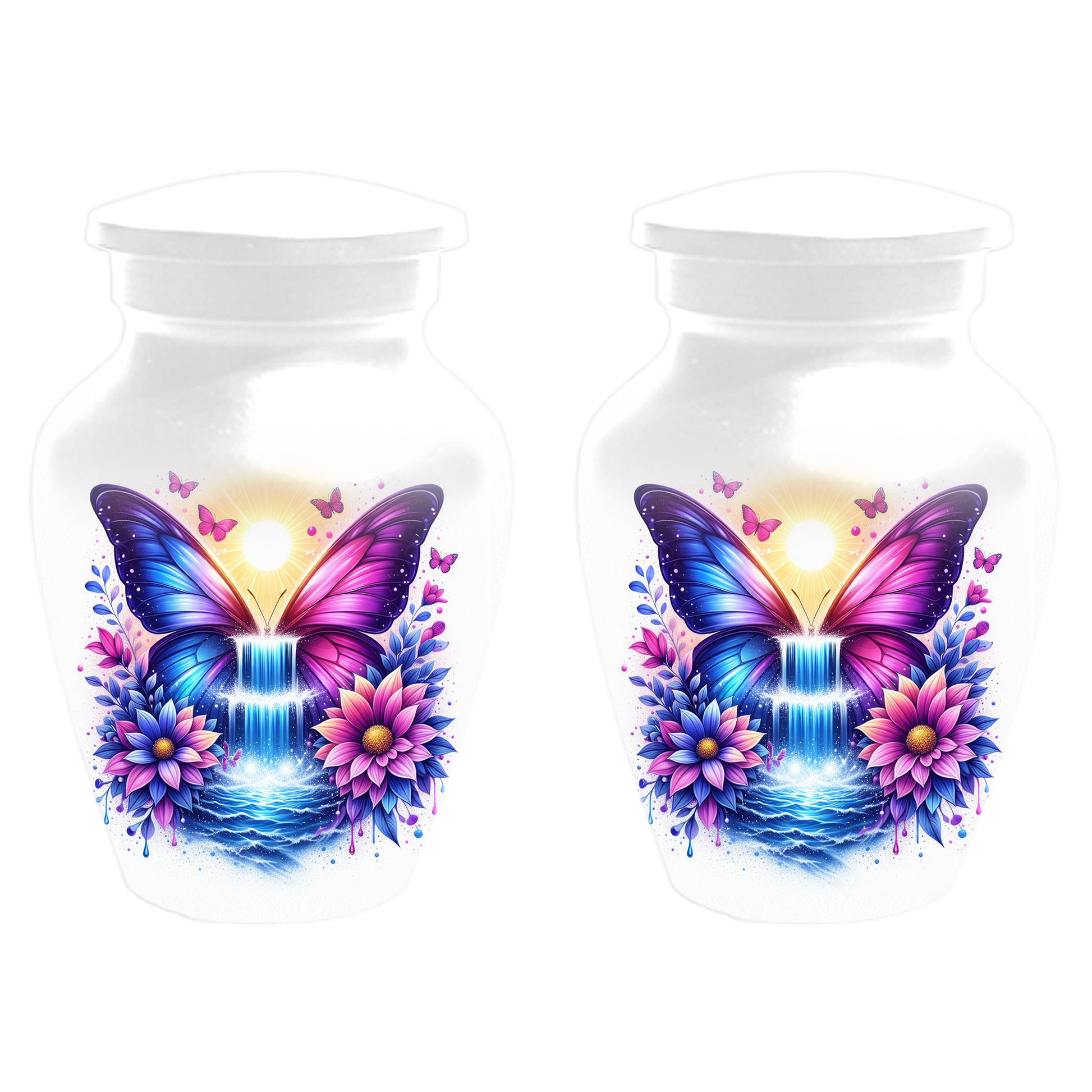 Butterfly Urn for Ashes | Custom Butterfly Cremation Urn for Human Ashes