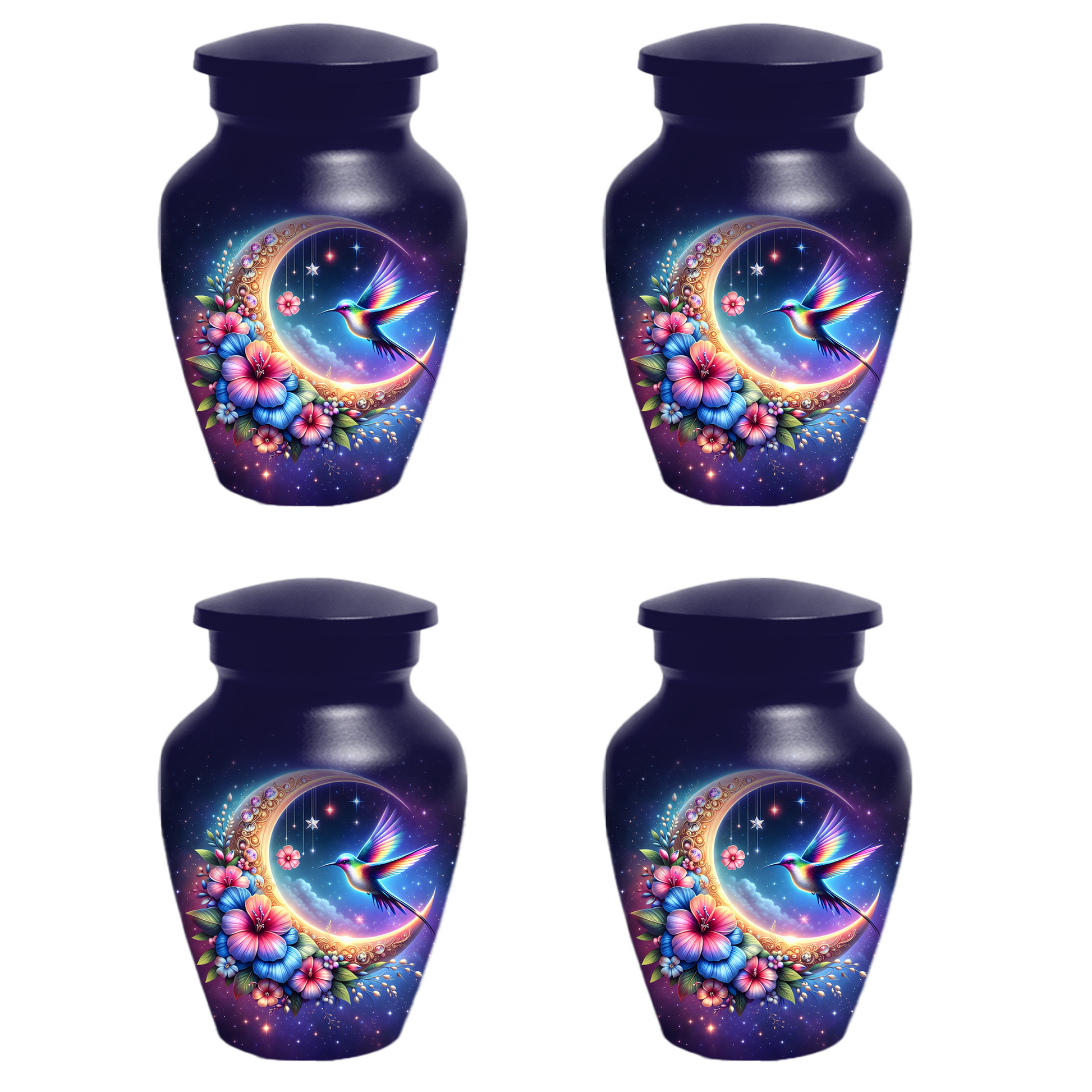 Hummingbird Cremation Urn for Ashes, Personalized Memorial Urn for Mom