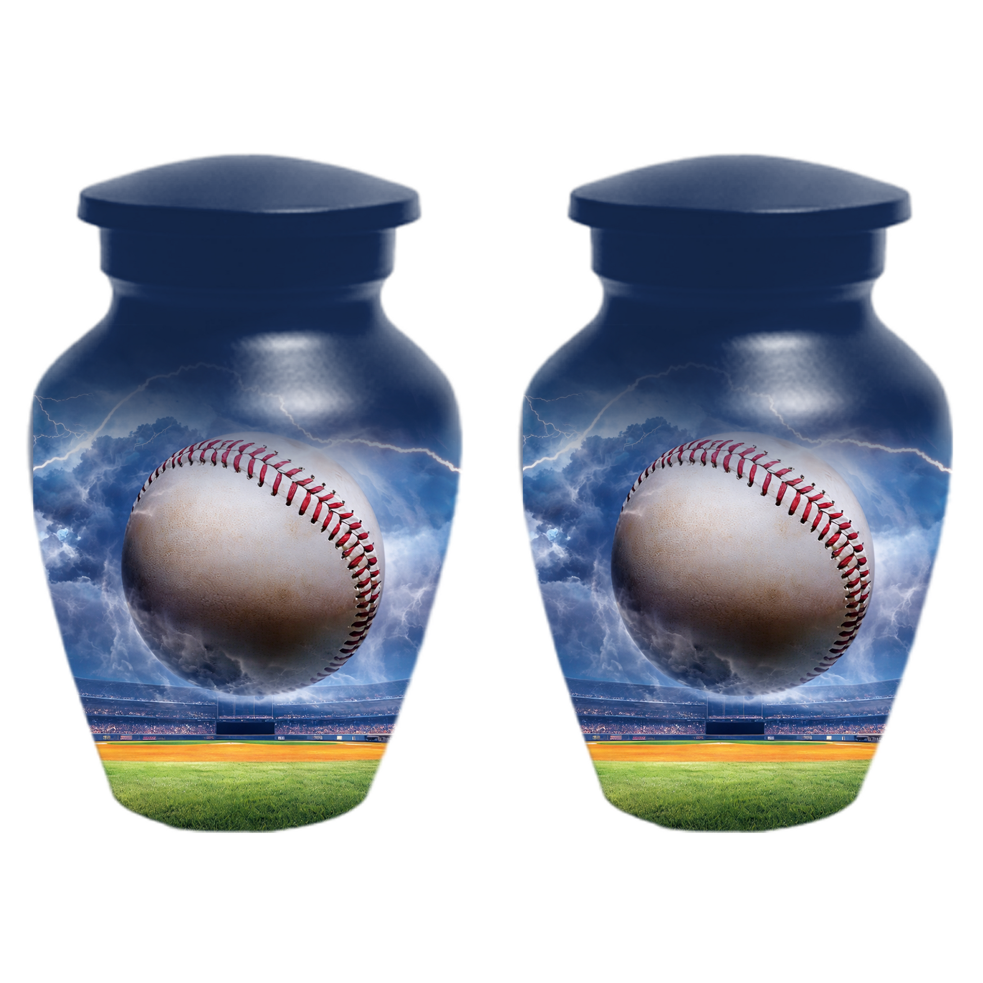 Baseball Urn for Ashes, Custom Baseball Cremation Urn