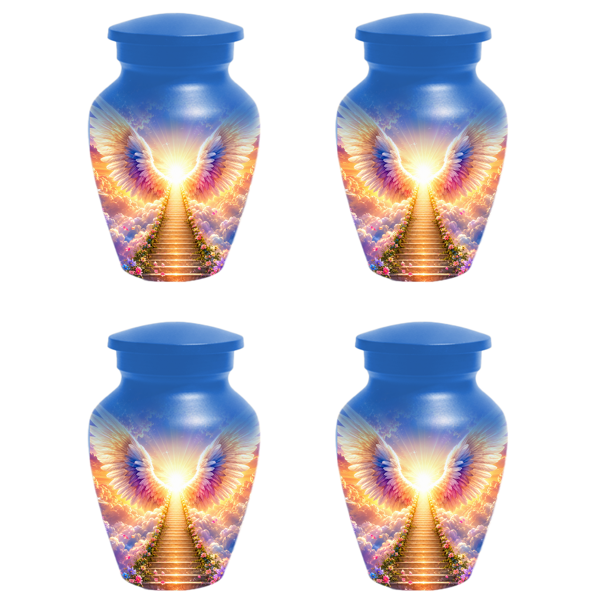 Angel Wings Urn for Ashes  Heavenly  Memorial Keepsake for Mom