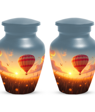 Personalized Hot Air Balloon Urn for Ashes – Custom Adult Cremation Urns for  Men & Women | Sunset Memorial  Keepsake
