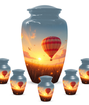 Personalized Hot Air Balloon Urn for Ashes – Custom Adult Cremation Urns for  Men & Women | Sunset Memorial  Keepsake