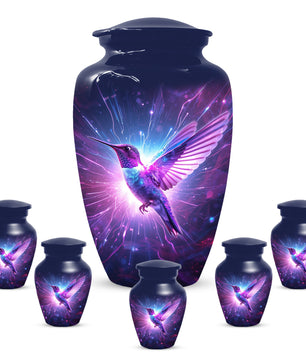 Hummingbird Cremation Urn for Human Ashes | Adult Hummingbird Memorial Urn