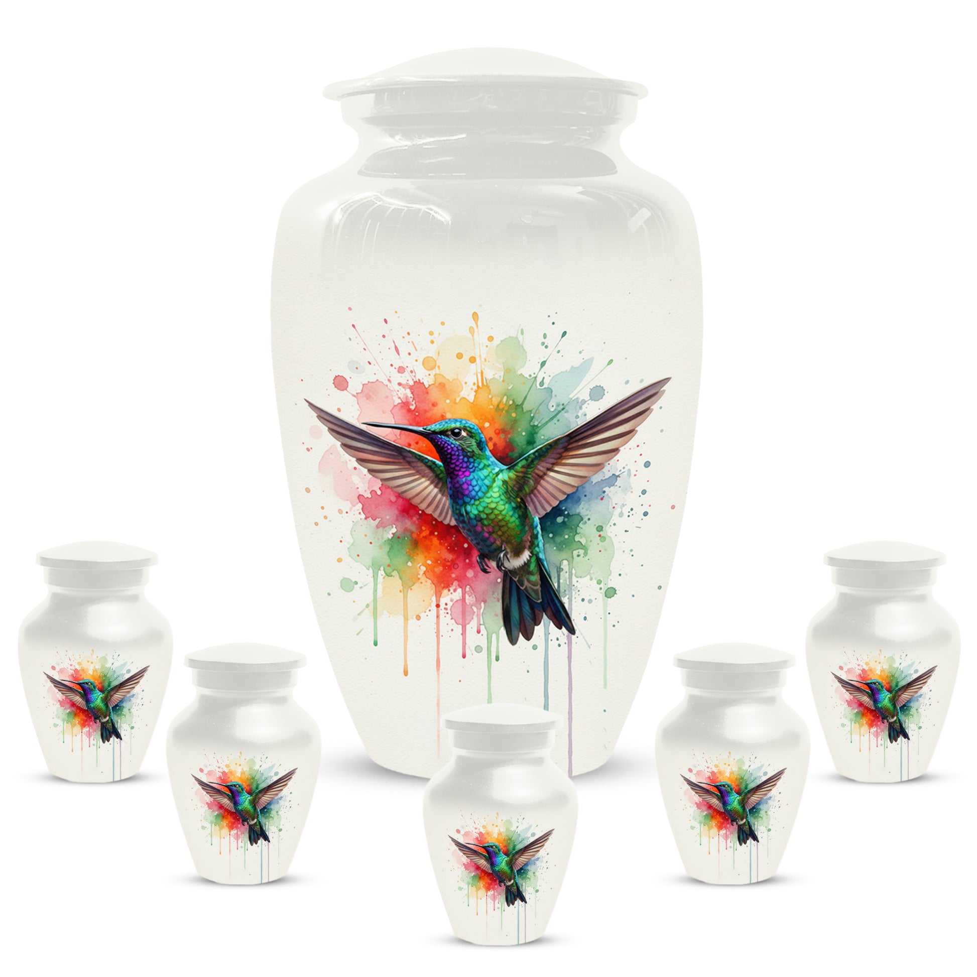 Humming Bird Urn for Human Ashes | Hummingbird Adult Cremation Urn – Beautiful Memorial Urn for Adults