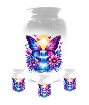 Butterfly Urn for Ashes | Custom Butterfly Cremation Urn for Human Ashes