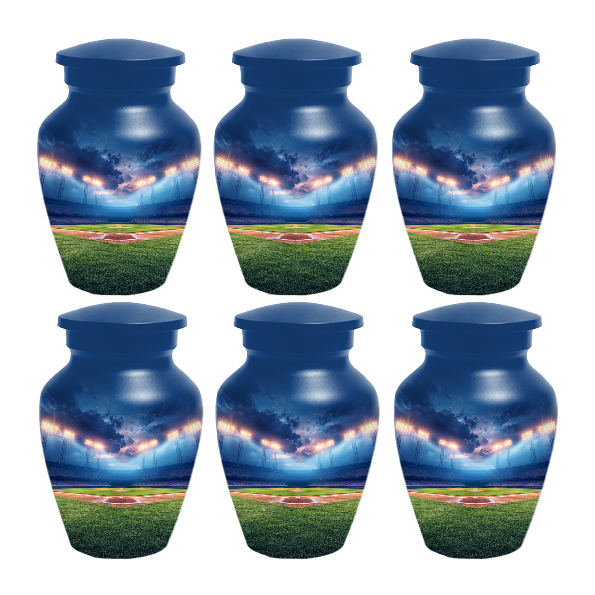Baseball Urn for Ashes, Custom Baseball Memorial Urn, Stadium Cremation Urn