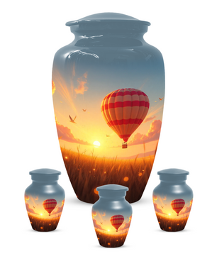 Personalized Hot Air Balloon Urn for Ashes – Custom Adult Cremation Urns for  Men & Women | Sunset Memorial  Keepsake