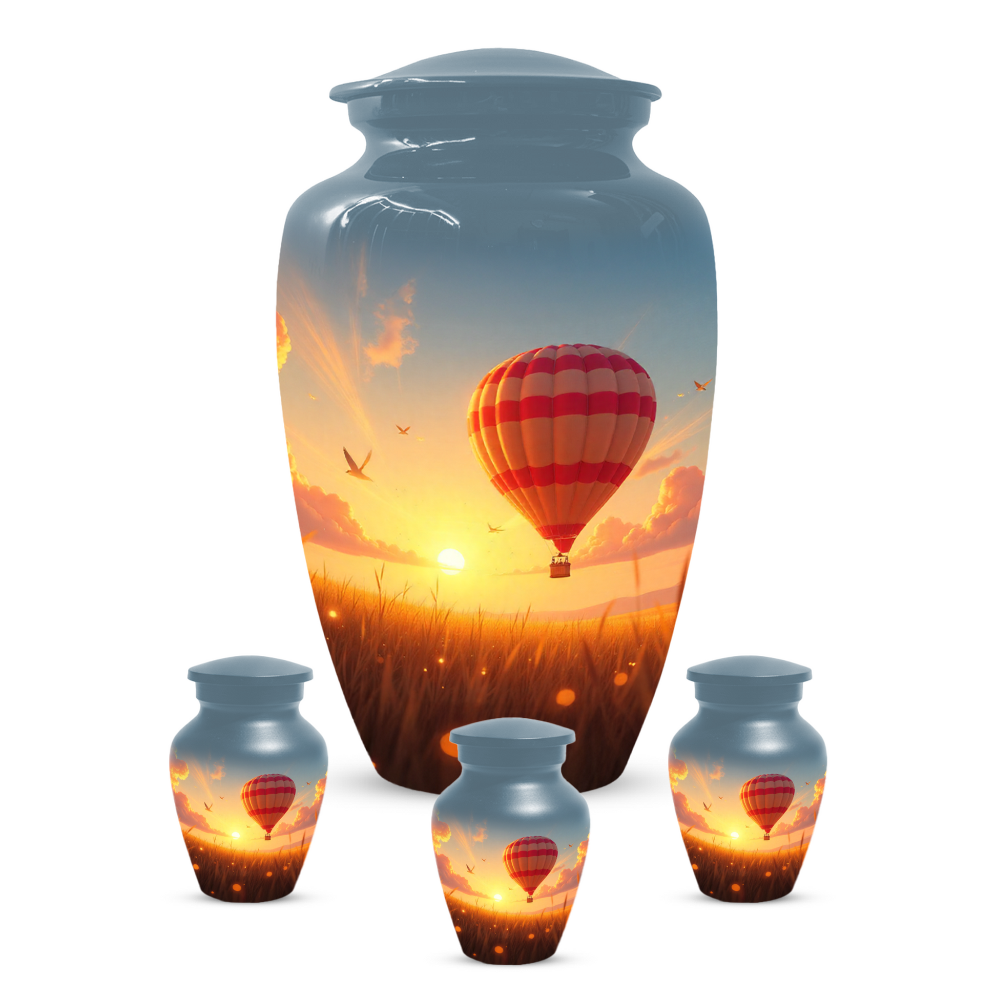 Personalized Hot Air Balloon Urn for Ashes – Custom Adult Cremation Urns for  Men & Women | Sunset Memorial  Keepsake