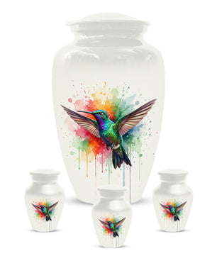 Humming Bird Urn for Human Ashes | Hummingbird Adult Cremation Urn – Beautiful Memorial Urn for Adults