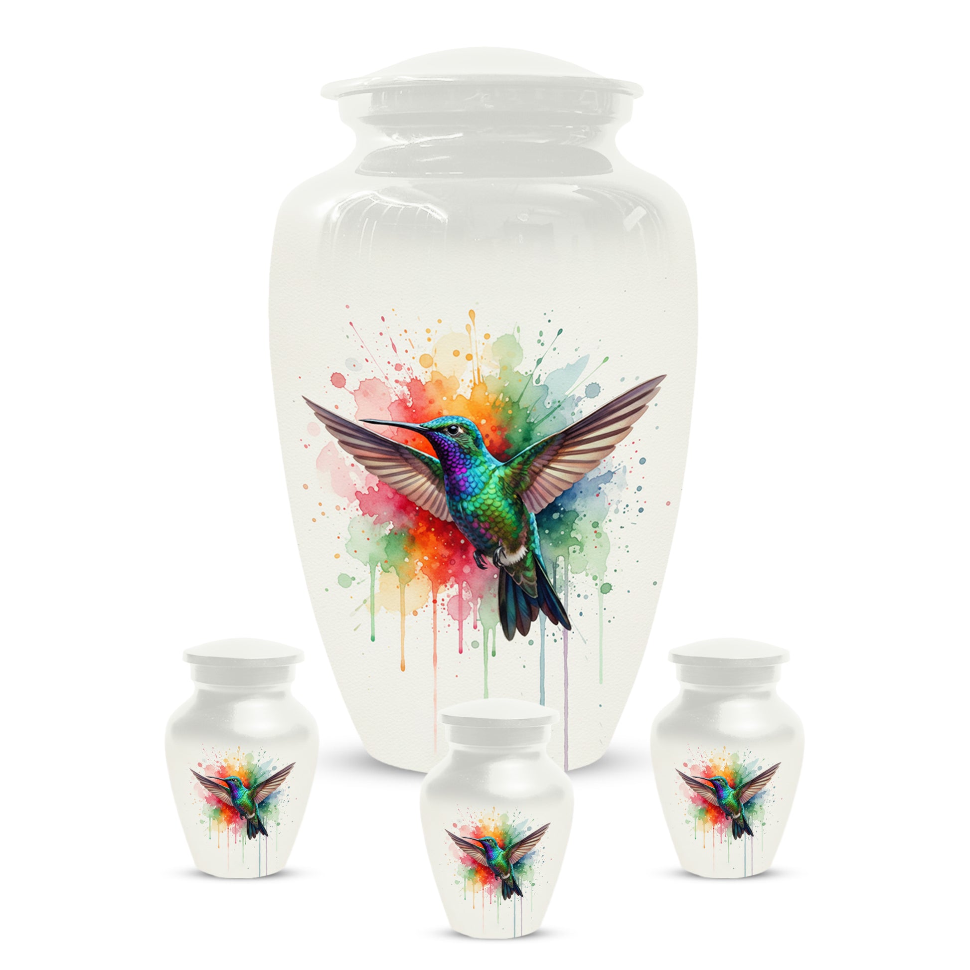 Humming Bird Urn for Human Ashes | Hummingbird Adult Cremation Urn – Beautiful Memorial Urn for Adults