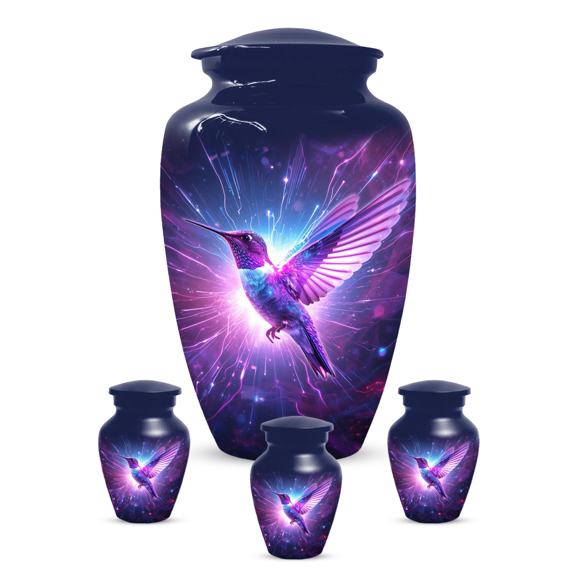 Hummingbird Cremation Urn for Human Ashes | Adult Hummingbird Memorial Urn