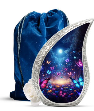Personalized Butterfly Urn for Mom – Butterfly Urn for Ashes | Beautiful Cremation Urn for Women & Memorial Keepsake
