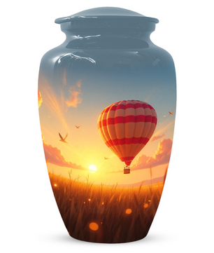 Personalized Hot Air Balloon Urn for Ashes – Custom Adult Cremation Urns for  Men & Women | Sunset Memorial  Keepsake