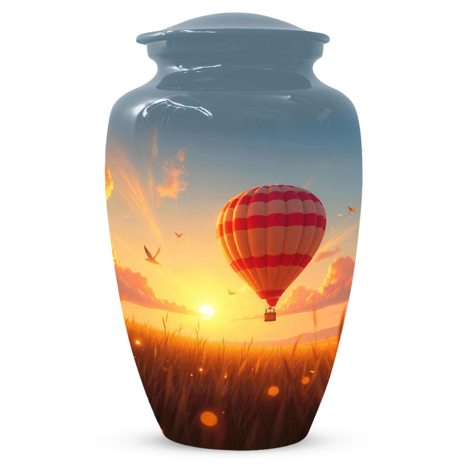 Personalized Hot Air Balloon Urn for Ashes – Custom Adult Cremation Urns for  Men & Women | Sunset Memorial  Keepsake