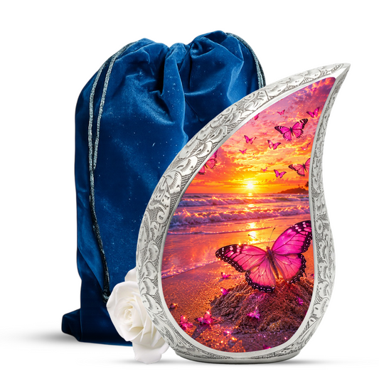Butterfly Urn for Human Ashes | Adult Cremation Urn