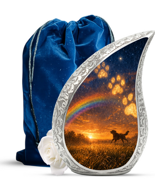 Dog Urn for Human Ashes | Personalized Dog Urn & Unique Pet Memorial | Adult Cremation Urn for Dog Lovers
