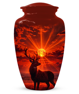 Deer Cremation Urn for Ashes | Adult Urn | Custom Memorial Urn