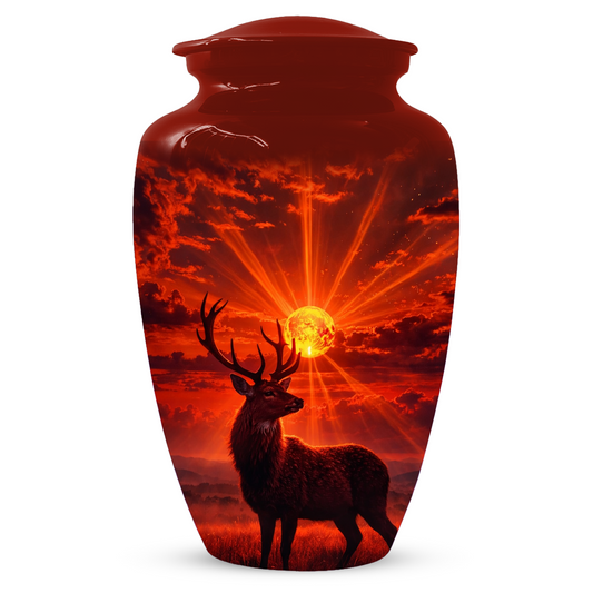 Deer Cremation Urn for Ashes | Adult Urn | Custom Memorial Urn