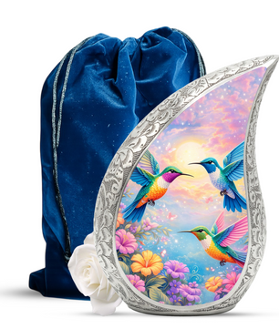 Hummingbird Adult Urn for Human Ashes – Premium Hummingbird Cremation Urn