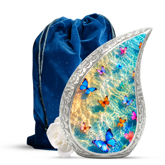 Butterfly Urn for Ashes | Butterfly Urns for Human Ashes, Adult Urn, Butterfly Adult Cremation Urn