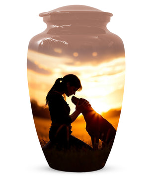 Dog Memorial Cremation Urn for Mom - Beautiful Urns for Women