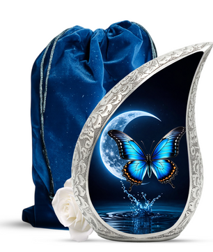 Butterfly Adult Urn for Human Ashes – Premium Butterfly Cremation Urn