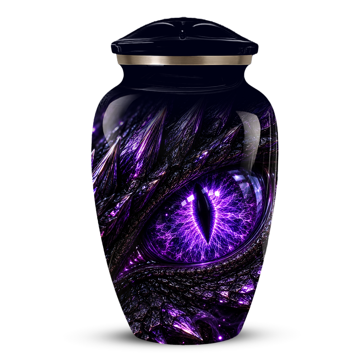 Dragon Eye Cremation Urn for Ashes | Personalized Dragon Urn | Fantasy Adult Memorial Urn