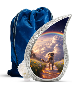 Dog Heaven Urn for Human & Pet Ashes – Personalized Dog Heaven Cremation Urn