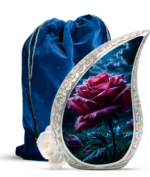 Rose Urn for Mom Ashes | Beautiful Rose Cremation Urn for Women, Mother, Sister, Daughter