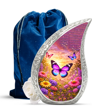 Butterfly Adult Urn for Human Ashes – Premium Butterfly Cremation Urn