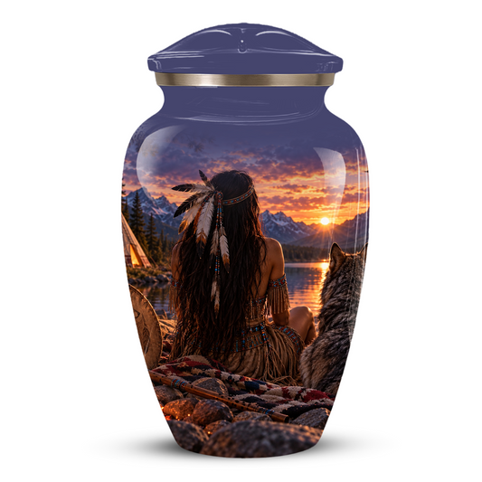 Adult Cremation Urn for Ashes | Personalized Adult Urn | Handmade Memorial Urn