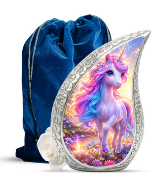 Unicorn Adult Urn for Ashes,Cremation Urn for Women