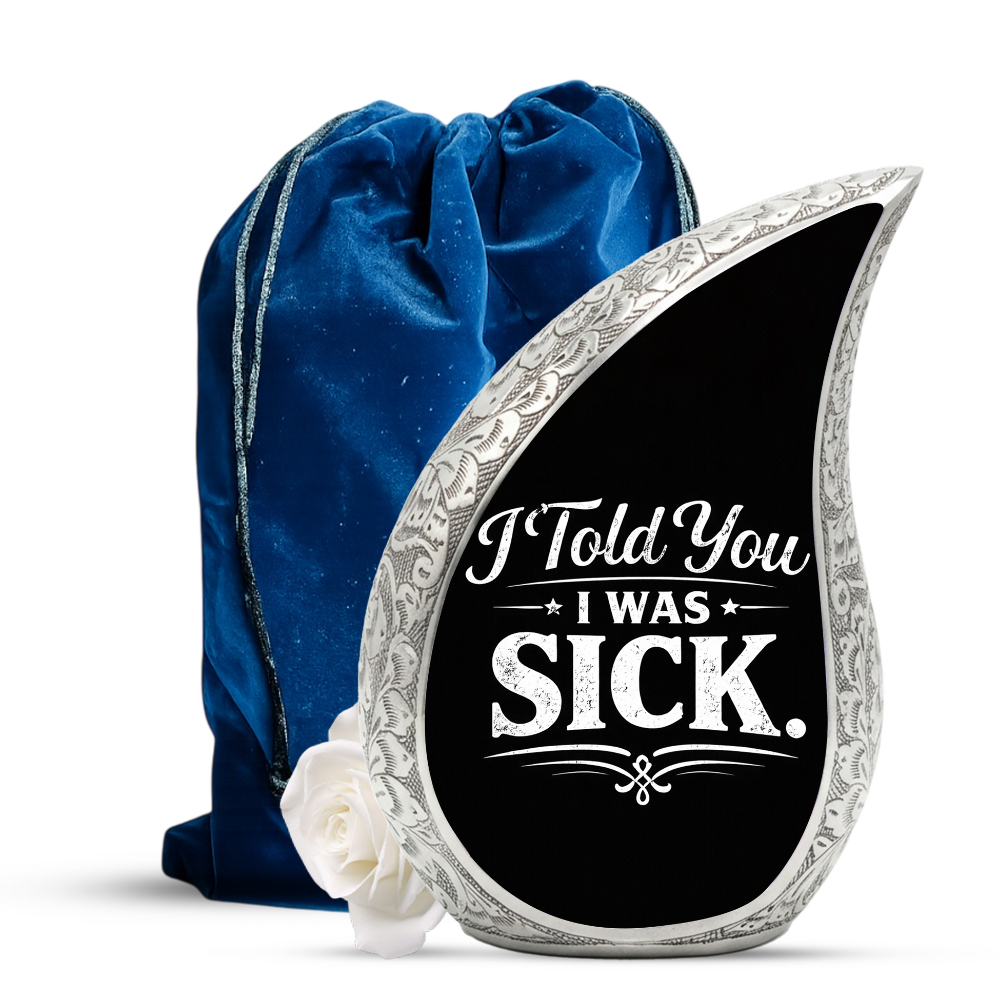 Funny Adult Cremation Urn for Ashes | Humorous Adult Urn for Human Ashes