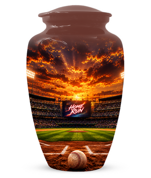Baseball Memorial Urn for Dad - Personalized Cremation Urns for Ashes
