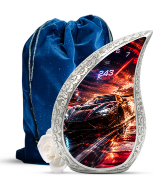 Sports Car Urn for Adult Ashes | Adult Cremation Urn for Men & Dad