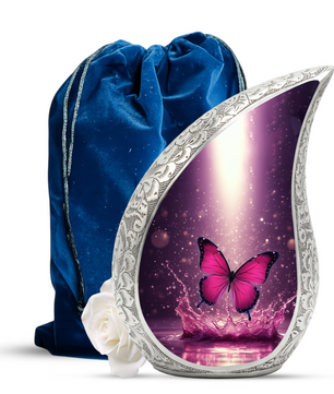 Butterfly Urn for Ashes, Cremation Keepsake Urn For Human Ashes