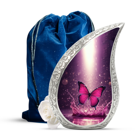 Butterfly Urn for Ashes, Cremation Keepsake Urn For Human Ashes
