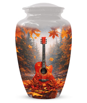 Guitar Memorial Urn for Mom - Music Keepsake Cremation Urns for Ashes