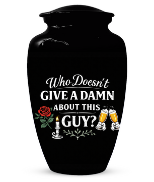 Funny Adult Urn for Ashes,  Personalized Memorial Urn for Dad