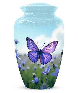 Monarch Butterfly Urn for Human Ashes | Elegant Monarch Butterfly Cremation Urn for Adult Ashes