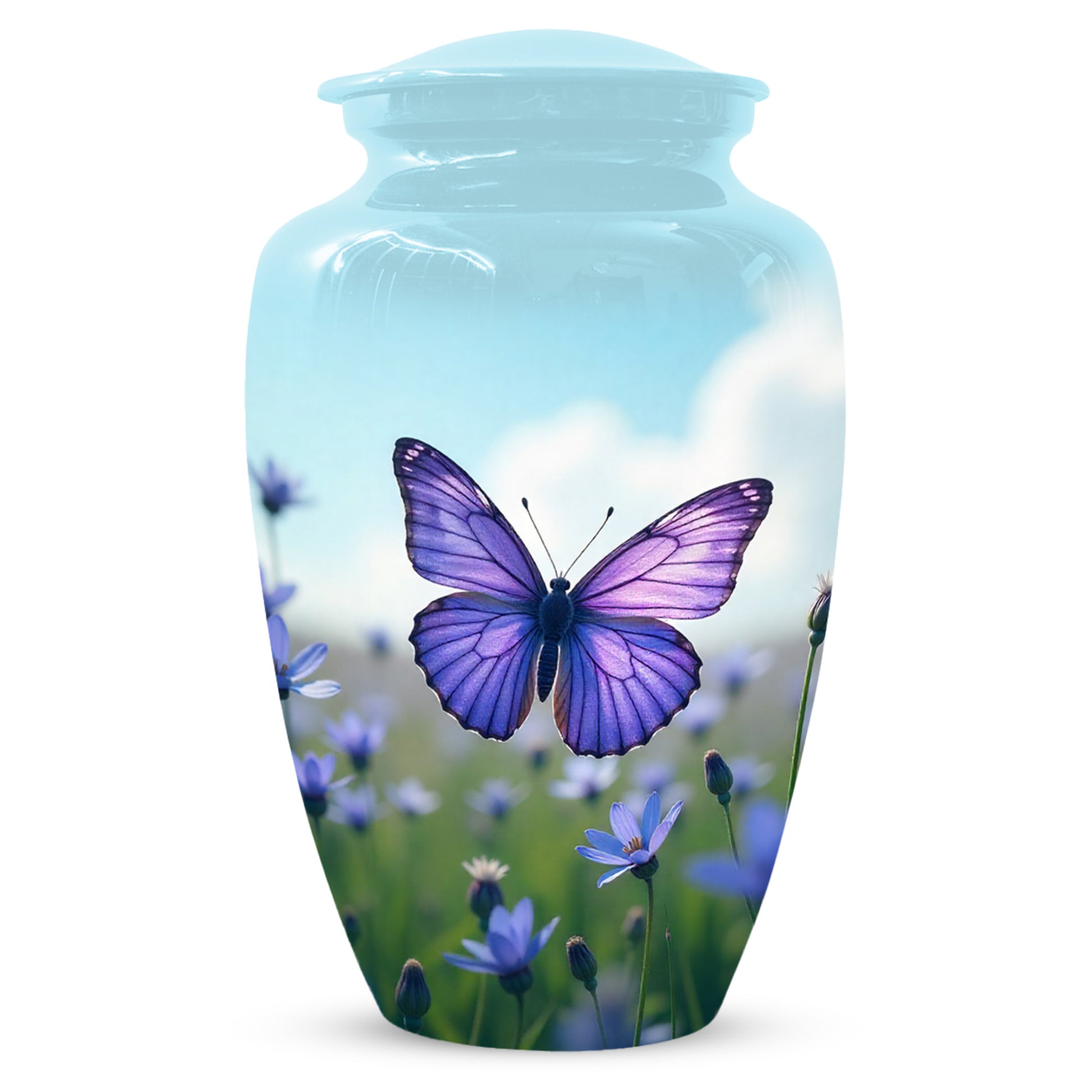 Monarch Butterfly Urn for Human Ashes | Elegant Monarch Butterfly Cremation Urn for Adult Ashes