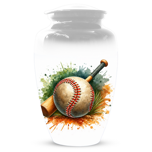 Baseball Urn for Ashes, Baseball Bat Cremation Urn
