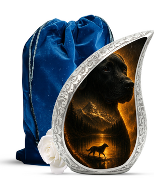Dog Urn for Human Ashes | Beautiful Dog Memorial Adult Cremation Urn