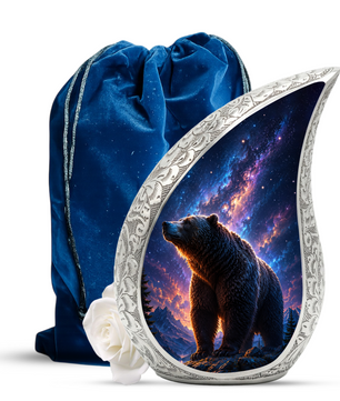 Bear Mountain Adult Urn for Human Ashes – Wildlife Adult Cremation Urn