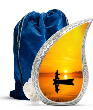 Fishing Urn for Dad | Gone Fishing Urn | Fishing Urns for Human Ashes