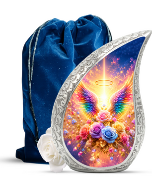 Angel Wing Urn for Adult Ashes | Elegant Adult Cremation Urn | Urns for Adult Ashes