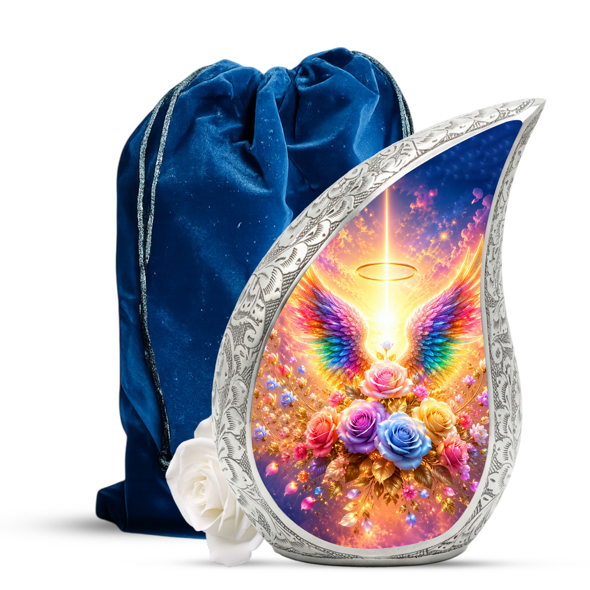 Angel Wing Urn for Adult Ashes | Elegant Adult Cremation Urn | Urns for Adult Ashes